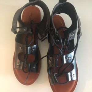 American Eagle Lace Up Gladiator Sandals
